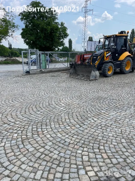 Услуги с комбиниран багер и челен товарач, снимка 1