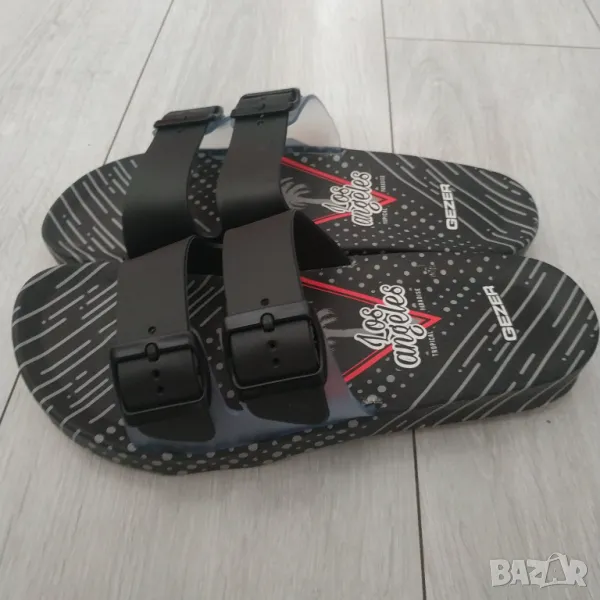 Разпродажба! Турски мъжки чехли GEZER номер 41 и 42 , снимка 1