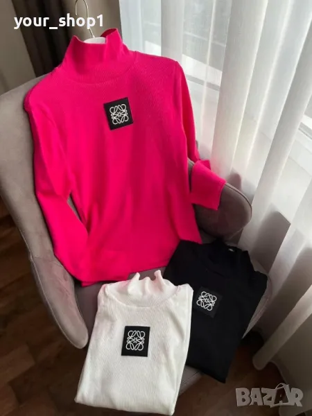 Дамска блуза поло рипс, снимка 1