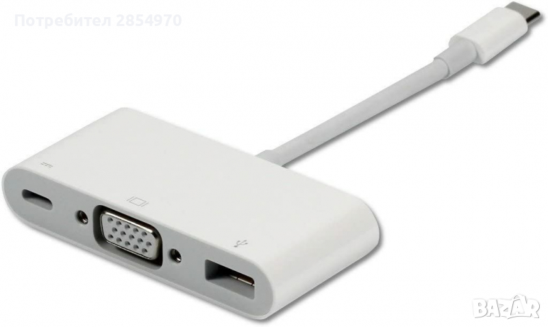 Apple USB-C VGA Multiport Adapter Original, снимка 1
