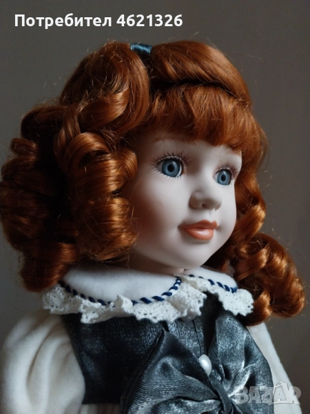Винтидж порцеланова кукла на Х. Самюел Клер, колекционерска лимитирана серия като нова, снимка 1