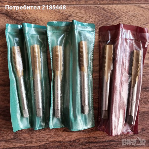 Метчици комбинирани 6 броя м12х1.5, снимка 1