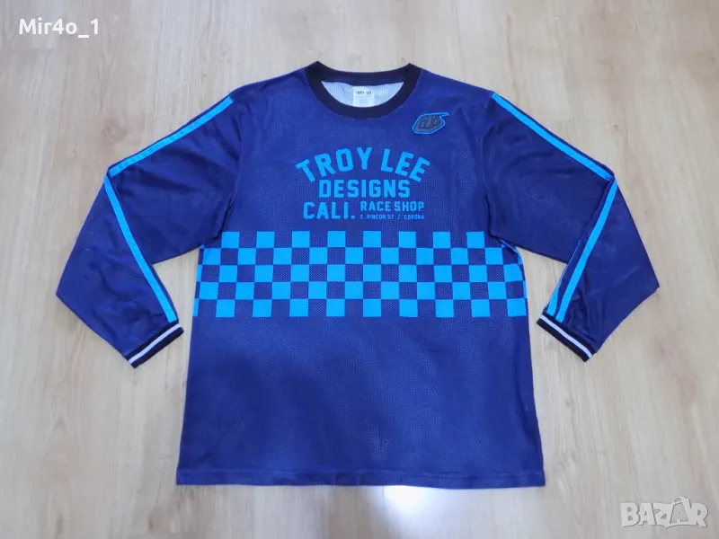 мото крос тениска troy lee mtb блуза вело джърси колоездене мъжко оригинал M, снимка 1