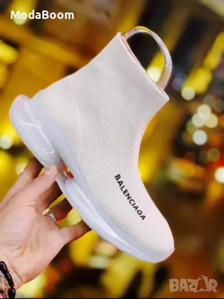 Balenciaga бели дамски маратонки , снимка 1