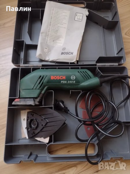 Виброшлайф Bosch PDA 240 E, снимка 1