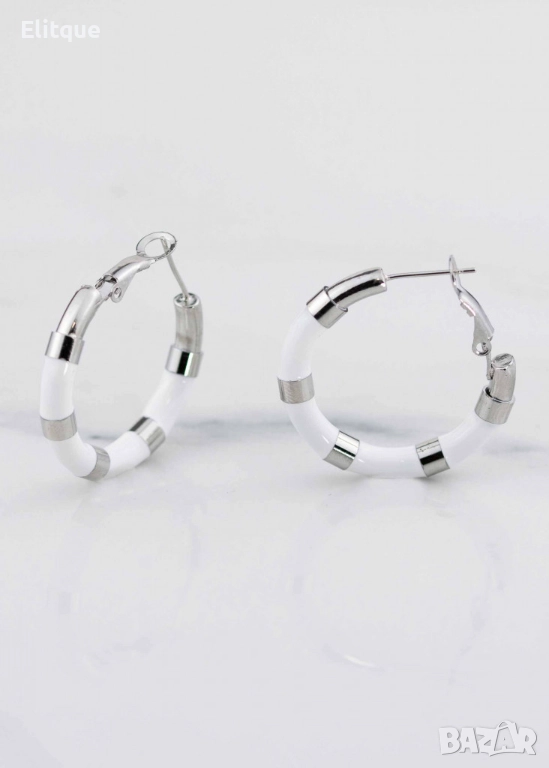 Италиански обеци от медицинска стомана B e l l i s s i m o, снимка 1