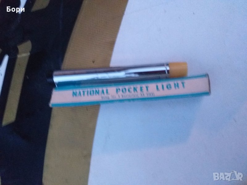 Старо фенерче national pocket light, снимка 1