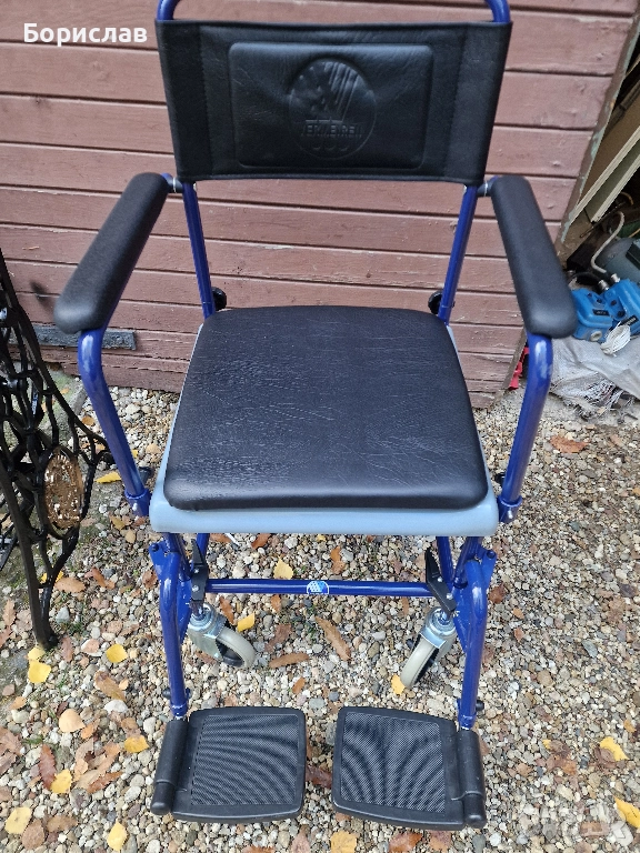 Комбиниран стол за баня и тоалетна, снимка 1