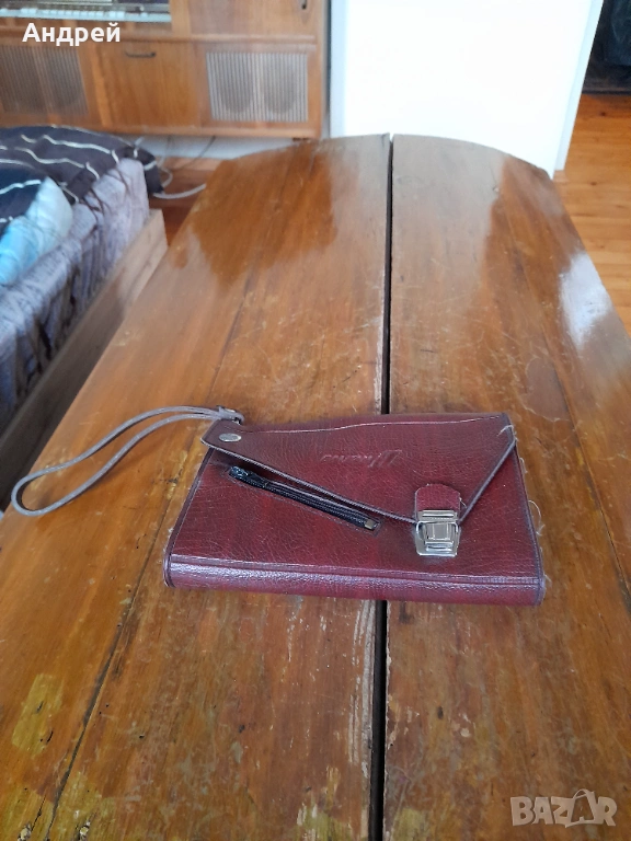 Стара чантичка за документи БГА Балкан,Balkan, снимка 1