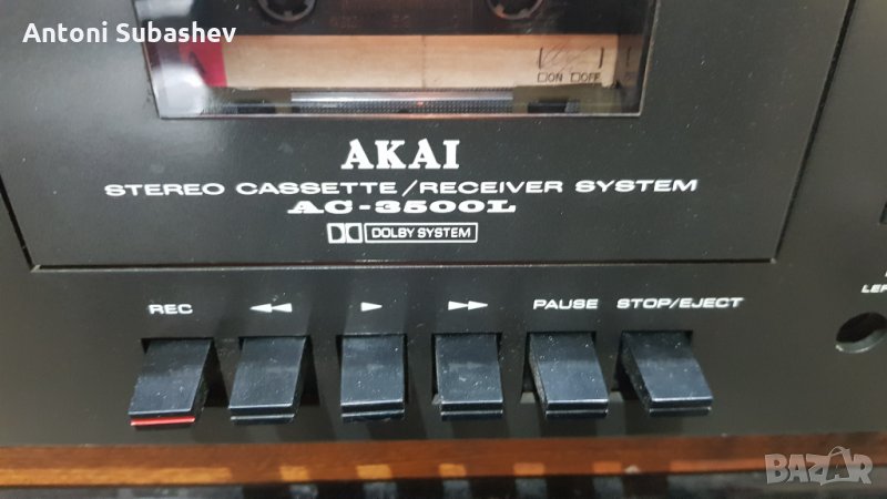 akai ac3500l оригинален японски ресийвер, снимка 1
