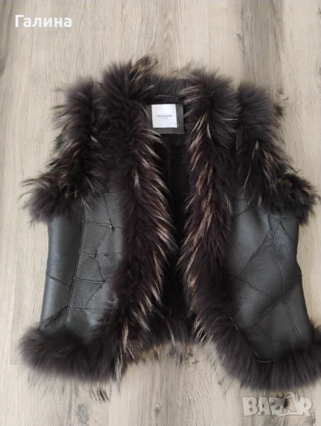 Елек от естествена кожа Guy Laroche, снимка 1