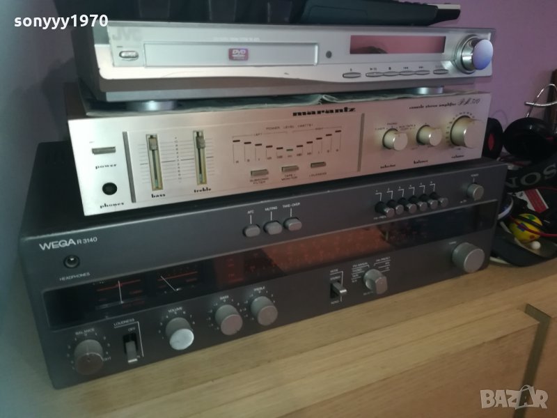 jvc marantz wega-amplifier/receiver 1212201856, снимка 1