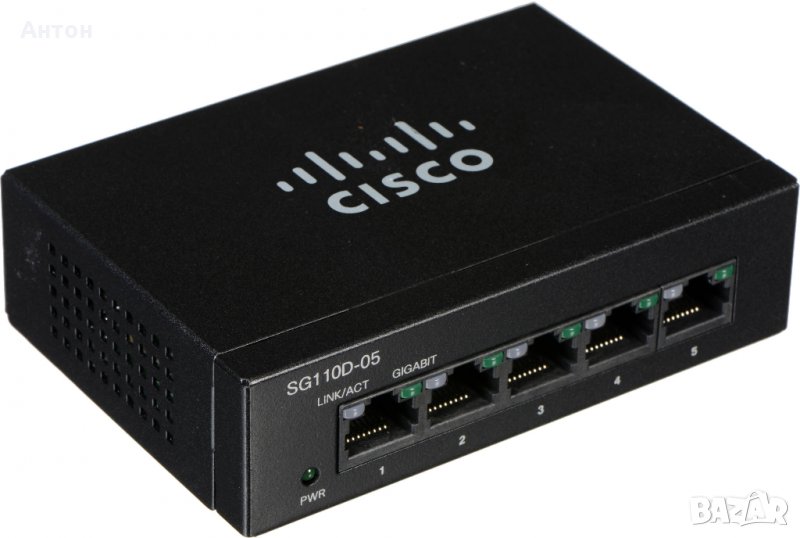 Cisco SG 110D-05 5-Port Gigabit Switch, снимка 1