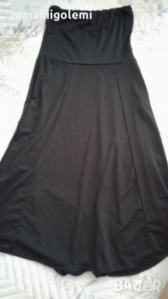 Черна рокля бюстие , снимка 1