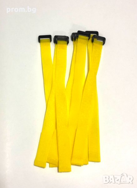 Връзка за кабел с велкро, органайзер, лепенка, за кабелни снопове, снимка 1