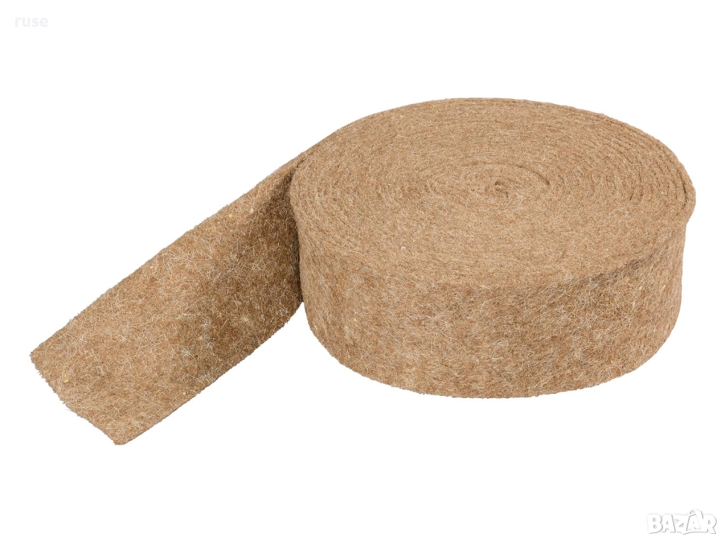 НОВИ! Защитна лента за дървета от замръзване 11.6м филц 100% овча вълна , снимка 1