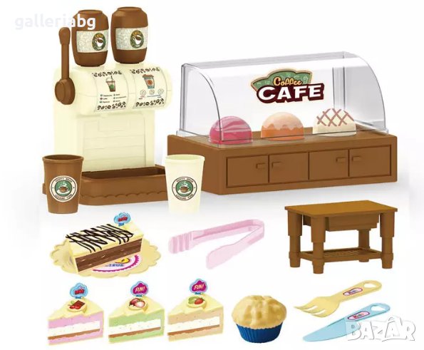 Комплект: Кафе машина + сладоледен щанд, снимка 1