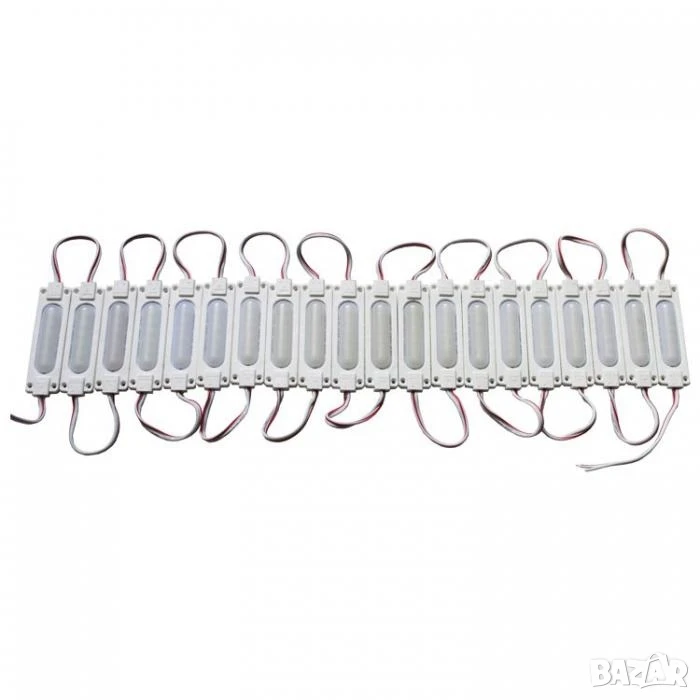 Диодна плочка 12V 6.5 x 1.5 см, снимка 1