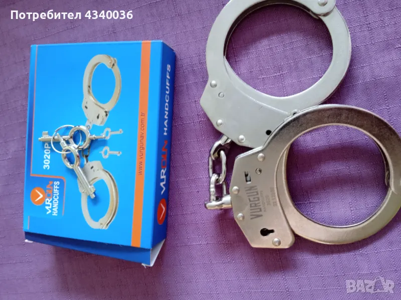 Белезници полицейски , снимка 1