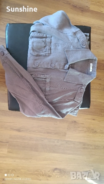 Дамско вталено сако EDEIS - 100% лен, снимка 1