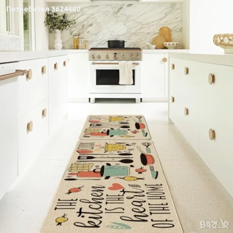 Противоплъзгащи Килимчета за Кухня 4577, снимка 1