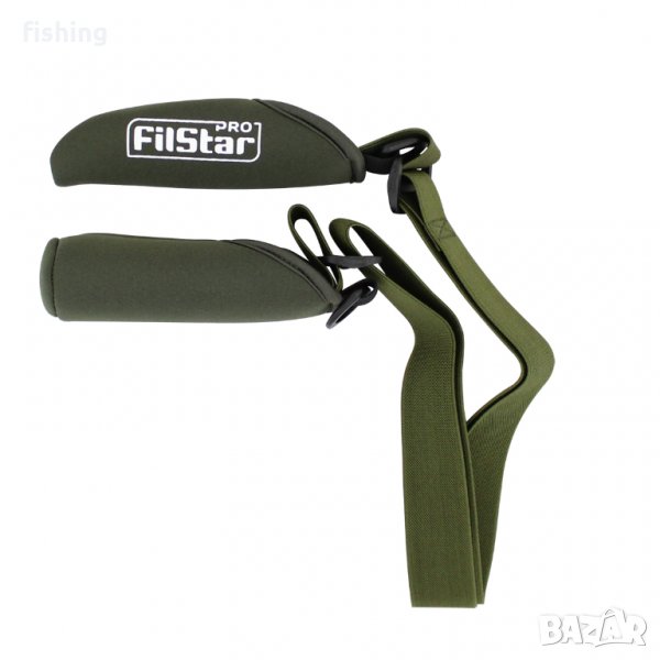 НОВО Калпачок двоен FilStar Rod Holder - Neopren, снимка 1