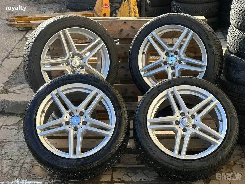 5х112 Джанти 18 Цола Мерцедес 5x112 Mercedes C E Class ЕТ 43 J 8 ЦО 66.6, снимка 1
