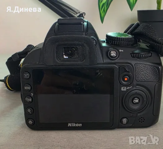 Фотоапарат Nikon D3100, снимка 6 - Фотоапарати - 56451912