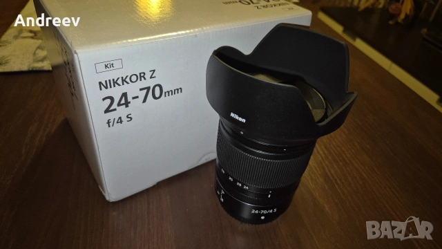 Nikon NIKKOR Z 24-70mm f/4 S, снимка 2 - Обективи и филтри - 54260072