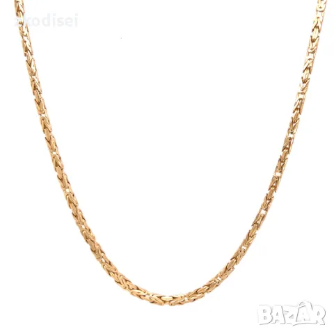 Златен синджир 20,43гр. 58,0см. 14кр. проба:585 модел:30038-5, снимка 2 - Колиета, медальони, синджири - 49721745