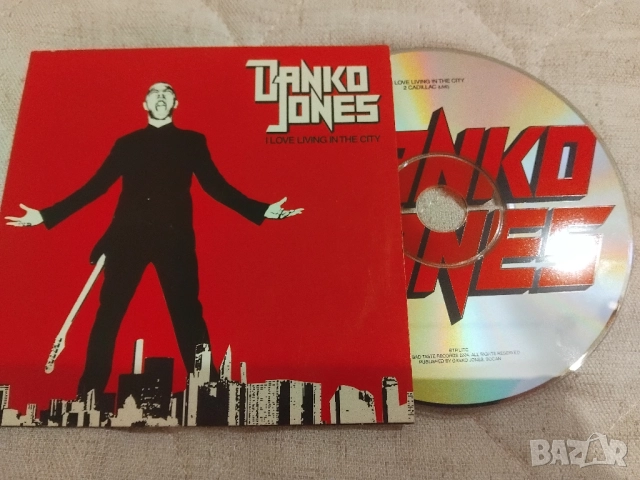 Danko Jones ‎– I Love Living In The City - оригинален диск промо