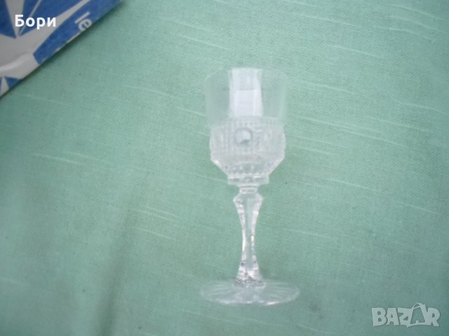 Стари кристални чаши за ракия, снимка 3 - Сервизи - 35040927
