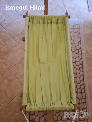 Дървен детски хамак със стойка Bliss Green, снимка 6 - Градински мебели, декорация  - 51646872