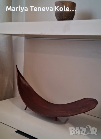 Панери от ратан, бананови листа и бамбук. , снимка 11 - Декорация за дома - 54345985