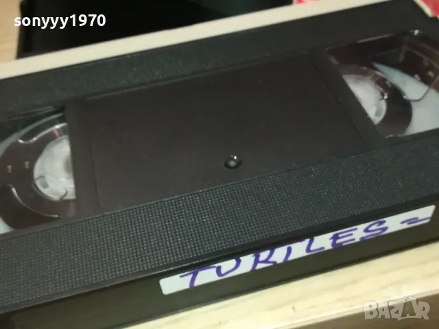 заявена-TURTLES-VHS VIDEO TAPE 2105251713, снимка 4 - Анимации - 50378636