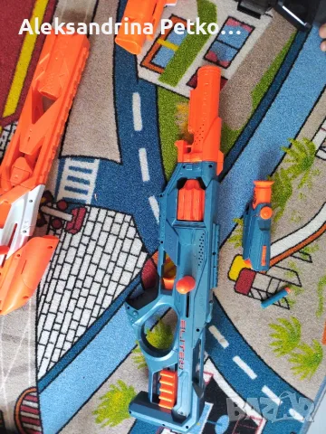Пушка снайпер Nerf - колекция, снимка 2 - Коли, камиони, мотори, писти - 55798791