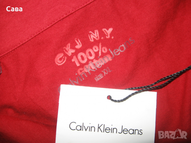 Блуза CALVIN KLEIN   дамска,2ХЛ, снимка 1 - Блузи с дълъг ръкав и пуловери - 36547451