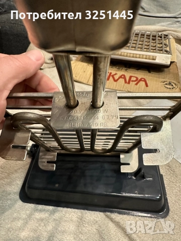 Електрическа скара от соца, снимка 5 - Скари - 52877195