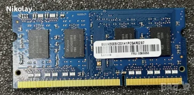 Продавам 4 GB RAM памет за лаптоп DDR3, снимка 3 - RAM памет - 48714579