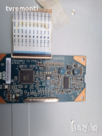 T-con T260XW03 V3 CTRL 07A35-1C за 26-инчов телевизор LG Модел 26LC41-ZA , с дисплей T260XW03 V3