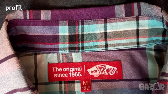 Vans M мъжка риза, снимка 4 - Ризи - 51563379