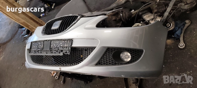 Предна броня Seat Leon II 2008г - 240лв, снимка 2 - Части - 52653176