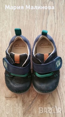 Clarks 19 номер за прохождане, снимка 1 - Бебешки обувки - 33700275