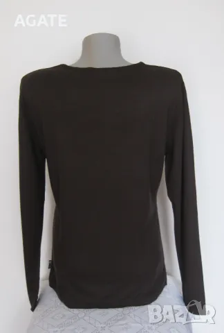Нова блузка, размер XL, тъмно кафява, снимка 3 - Блузи с дълъг ръкав и пуловери - 48465558