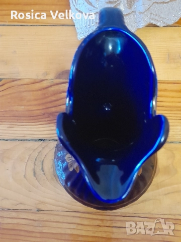 Кобалтова ваза (кана) Намаление , снимка 7 - Вази - 52508768