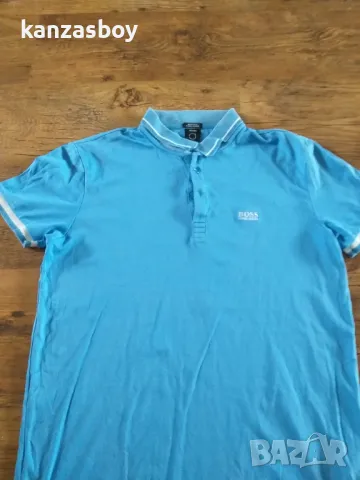 Hugo Boss Men's Paddy Polo Shirt - страхотна мъжка тениска M, снимка 5 - Тениски - 47539381