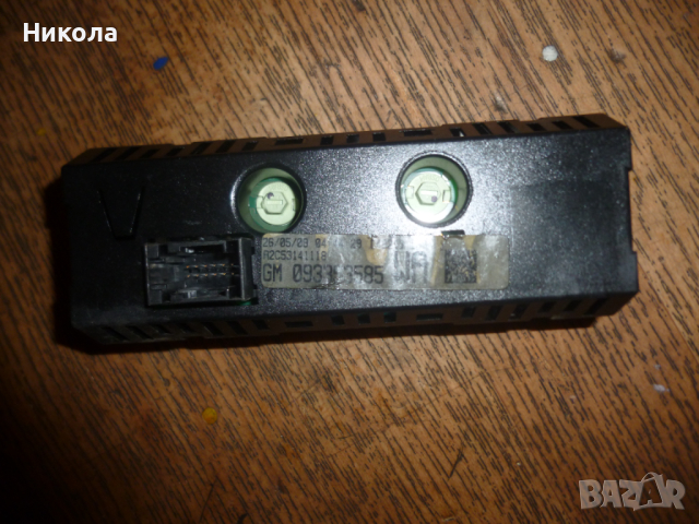 ДИСПЛЕЙ, ЧАСОВНИК OPEL ASTRA G 093353585 Опел Астра, снимка 2 - Части - 44585903