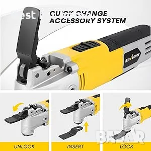 ENVENTOR Осцилиращ мулти инструмент 23Q1-3 с аксесоари, снимка 14 - Други инструменти - 49231126