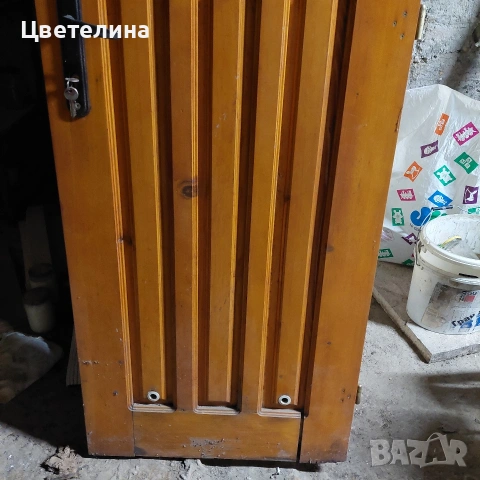 Дървена врата използвана, снимка 5 - Други - 54318760