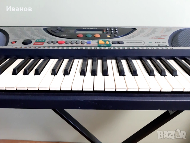 YAMAHA PSR-240 Синтезатор / Клавир, снимка 6 - Синтезатори - 54121139